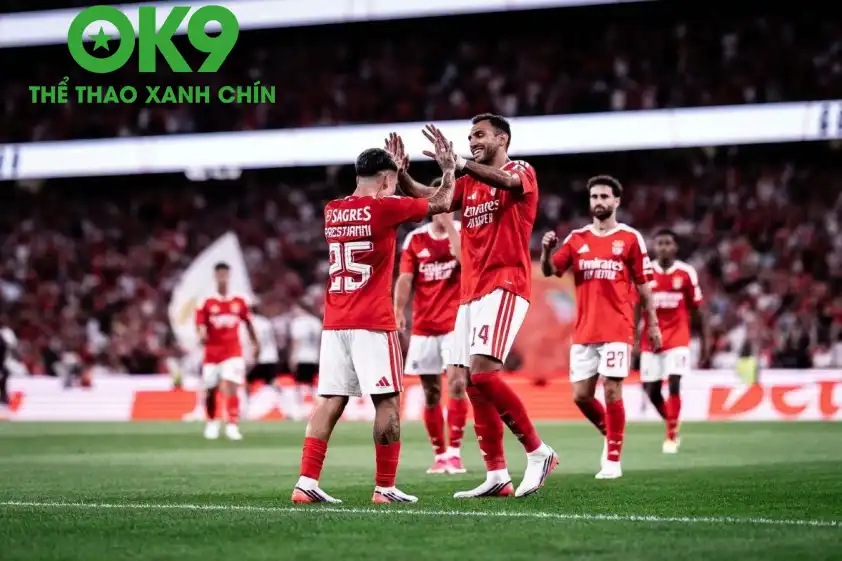 Benfica được đánh giá vượt trội trước Aarhus.
